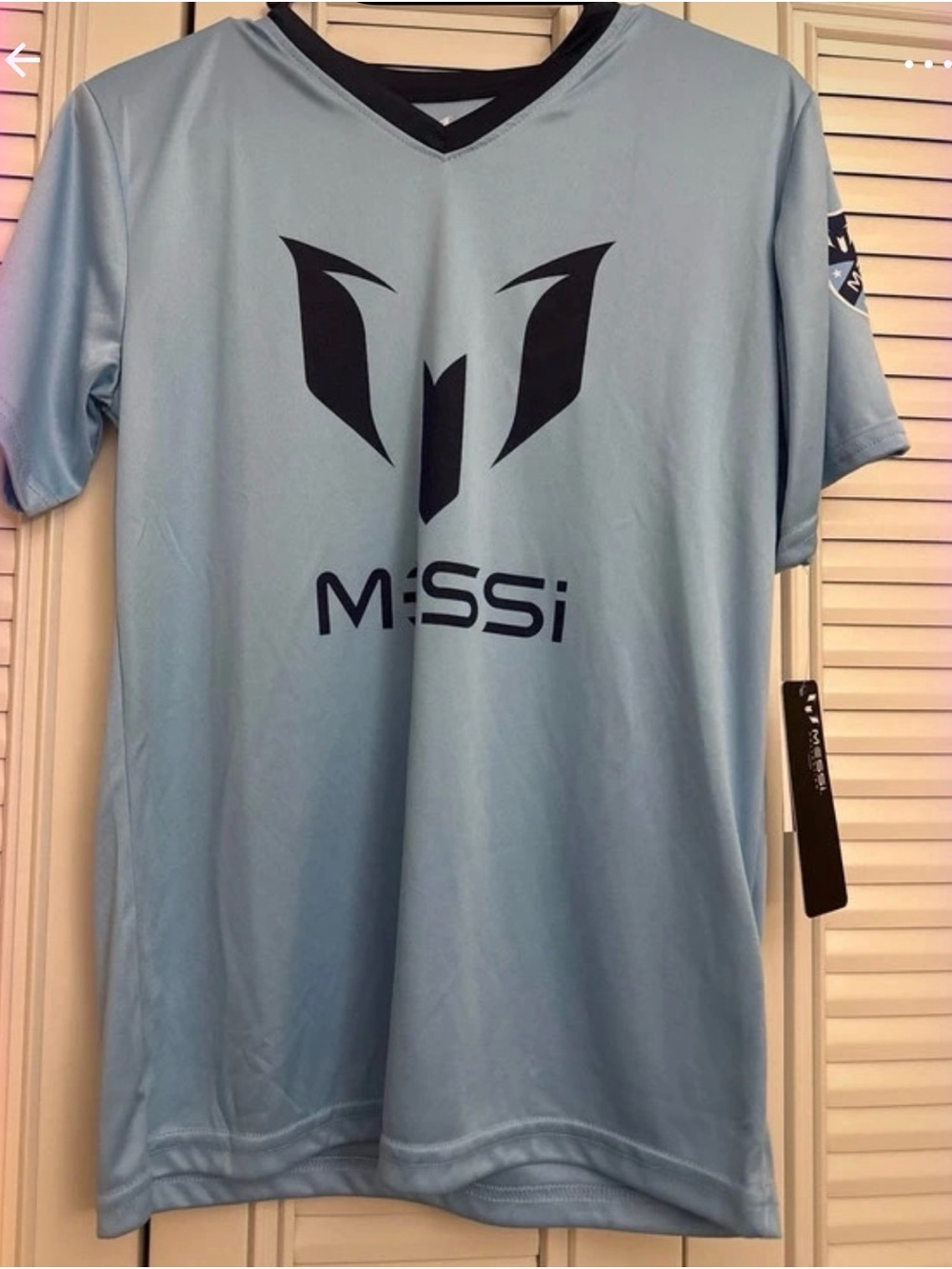 Light Blue Short Sleeve Men's Performance Jersey